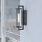 Vaxcel Morgan Park 16-in H 1 Light Black Dusk to Dawn Contemporary Outdoor Wall Lantern Clear Glass T0603 - alternate 1